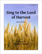 Sing to the Lord of Harvest Handbell sheet music cover